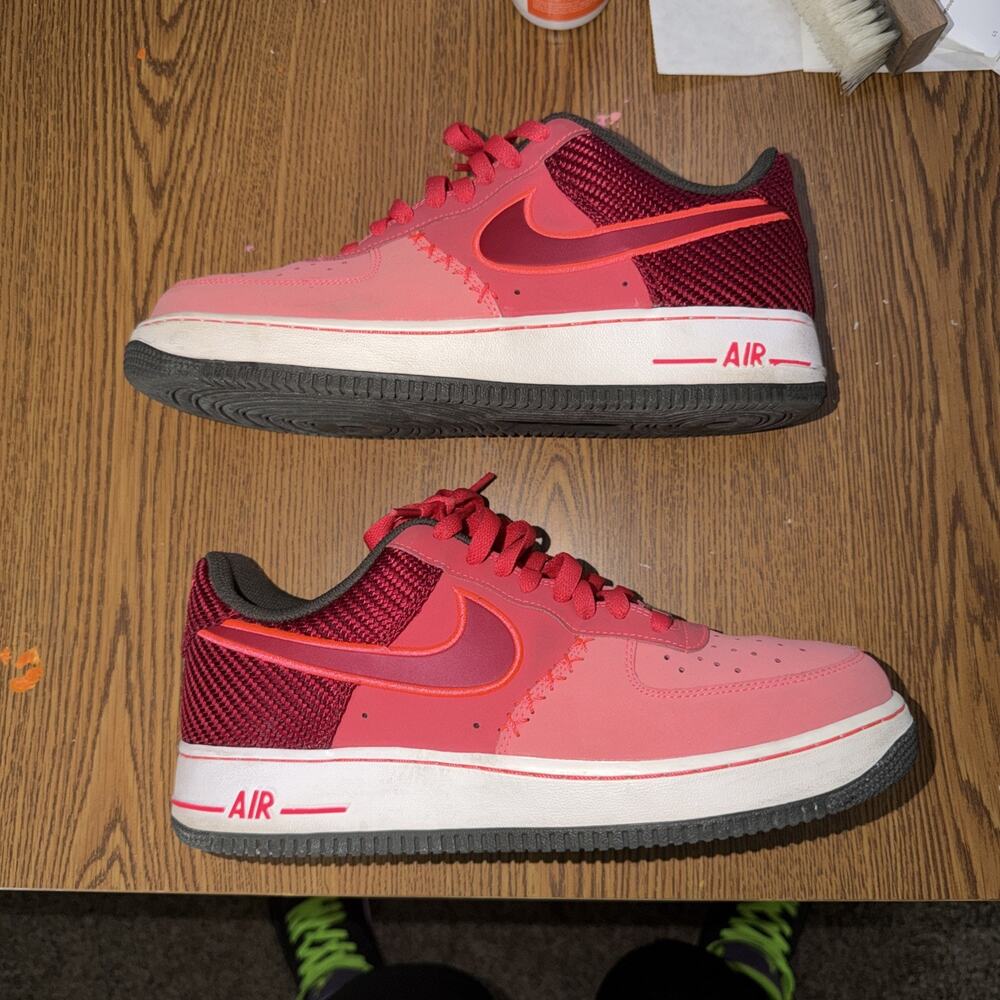 Size 10 - Nike Air Force 1 Low Red
